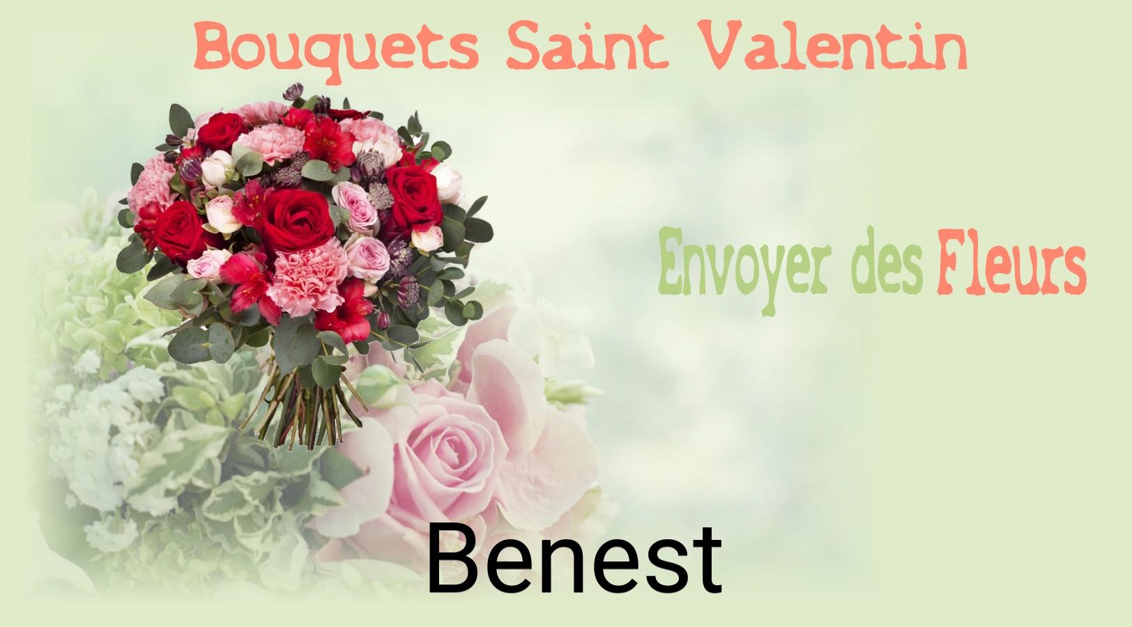 Roses de Saint-Valentin livrées à Benest